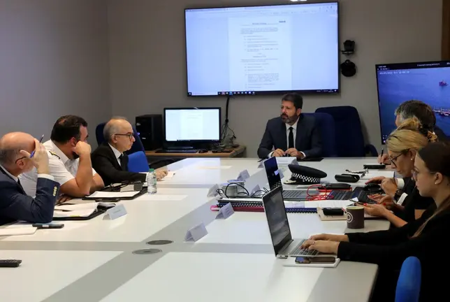 Reuni&oacute;n del grupo de coordinaci&oacute;n de rescate