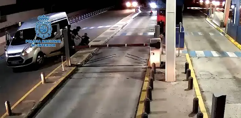 Una de las detenciones