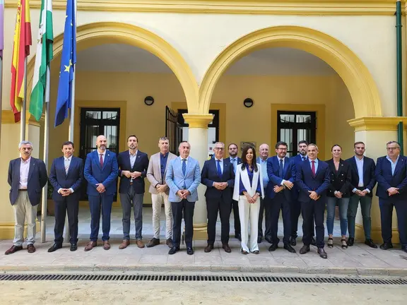 Reuni&oacute;n de Pardo de Vera con autoridades de la Comarca
