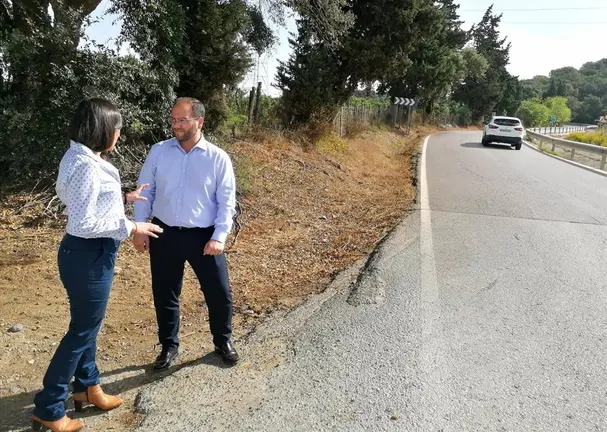 Roc&iacute;o Arrabal y Adri&aacute;n Vaca