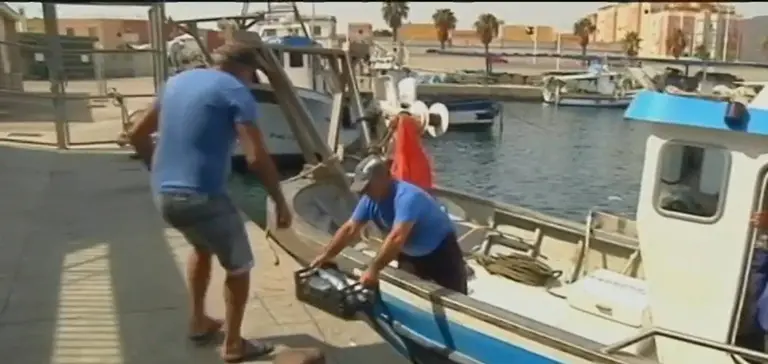 Pescadores en La L&iacute;nea