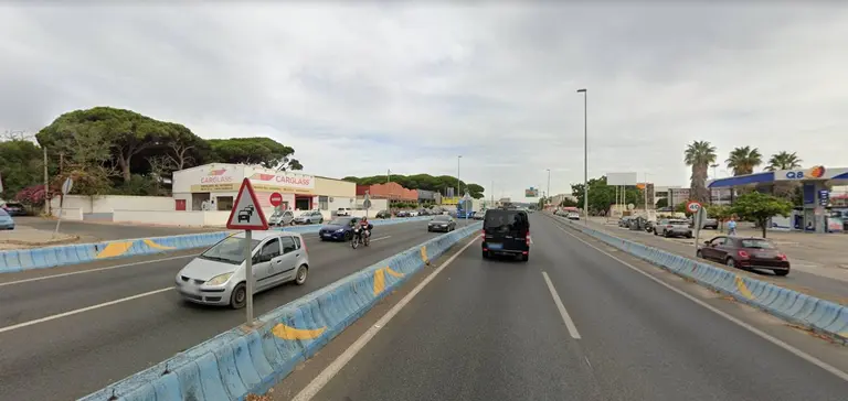 Autov&iacute;a A-7, a su paso por Algeciras