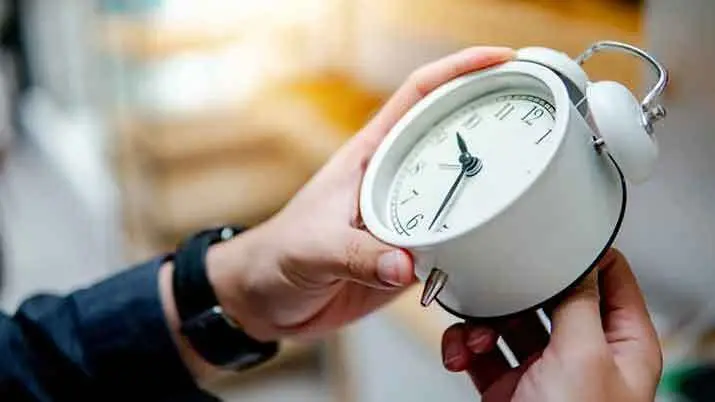 cambio de hora