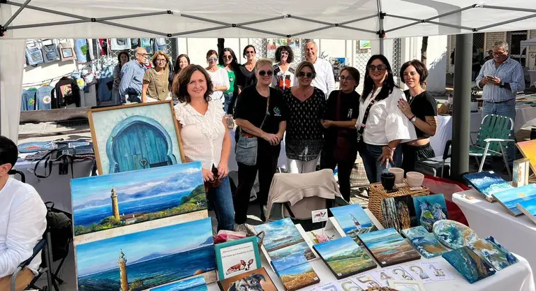 Mercado de arte de La Caridad