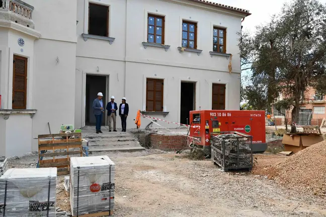 Visita a las obras