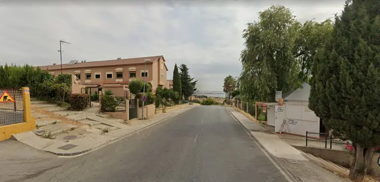 Calle Batel, en la que se produjo el accidente
