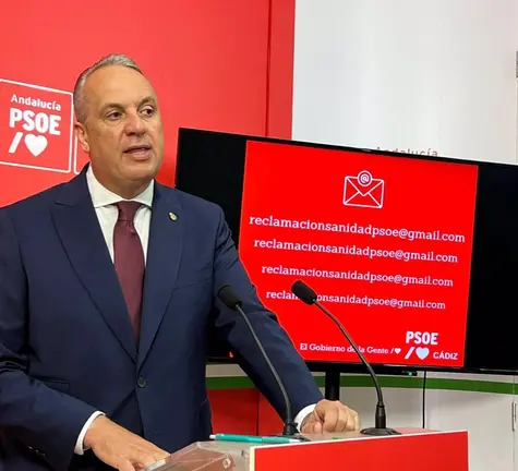 El secretario general del PSOE de C&aacute;diz, Juan Carlos Ruiz Boix