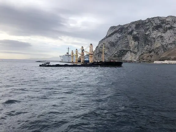 Buque OS35, hundido en aguas de Gibraltar - CAPITAN&Iacute;A DE GIBRALTAR