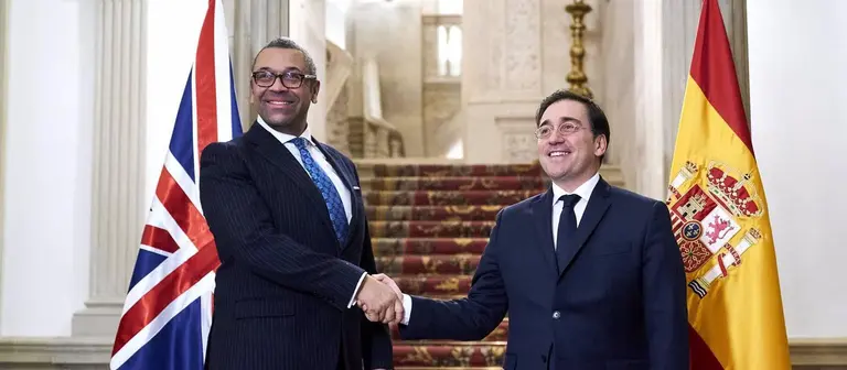 Los dos ministros de Exteriores