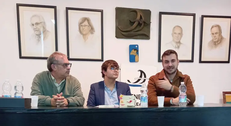 Manuel Jes&uacute;s Garnica, en un momento del acto