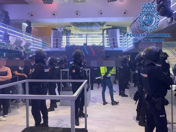 La Polic&iacute;a Nacional en CUBE