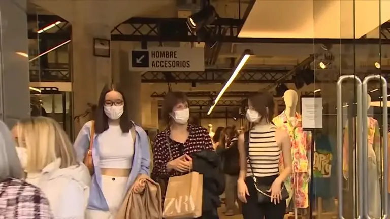 Mascarillas en interiores