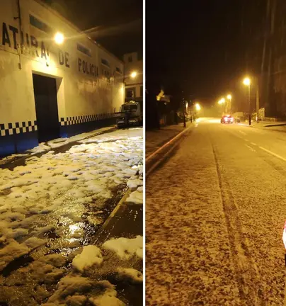 Granizada en Tarifa