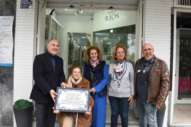 Establecimiento con Solera a la Joyer&iacute;a R&iacute;os