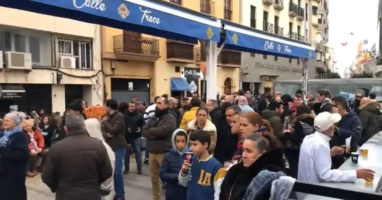 Ortigada en Calle Trece