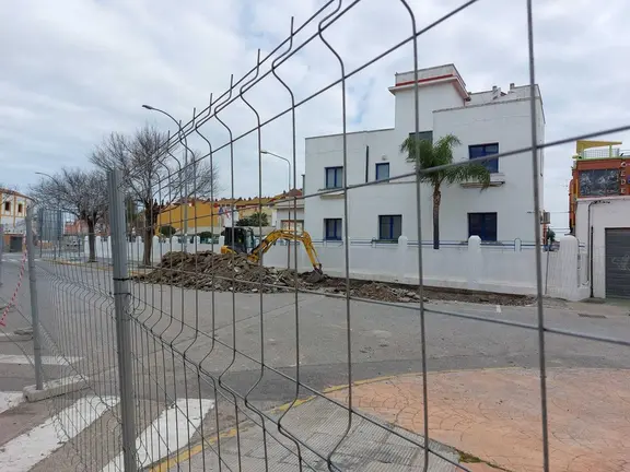 Obras cerca de La Velada en La L&iacute;nea