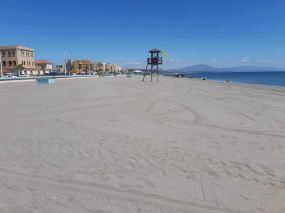 Playa de Levante en La L&iacute;nea