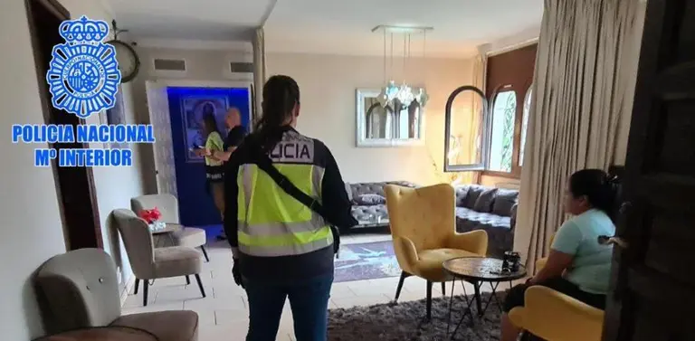 Una operaci&oacute;n de la Polic&iacute;a Nacional contra la prostituci&oacute;n
