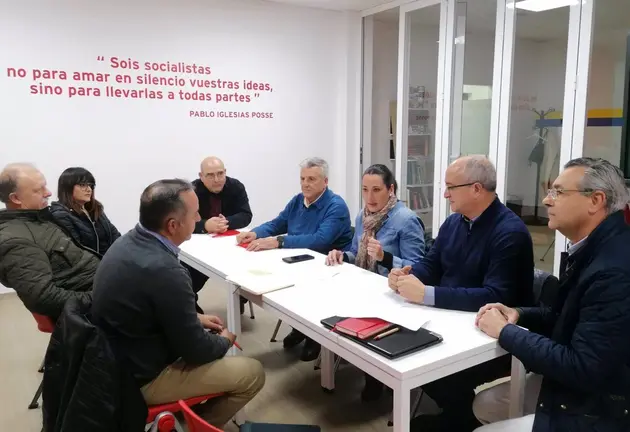 Reuni&oacute;n del PSOE con la asociaci&oacute;n Biodiversidad Huerta Las Pilas