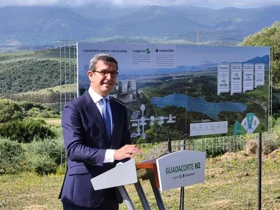 Visita a las obras de la planta