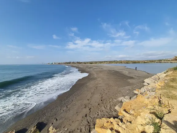 Desemboadura del r&iacute;o Guadiaro