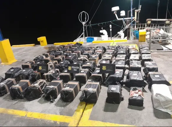 Coca&iacute;na intervenida en Costa Rica
