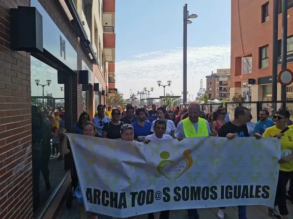 Manifestaci&oacute;n de Cooperaci&oacute;n Mutua en Algeciras