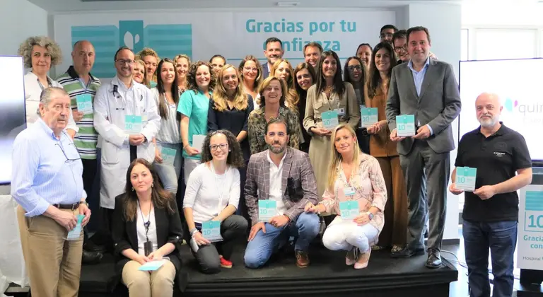 Homenaje Empleados Quir&oacute;nsalud Campo de Gibraltar