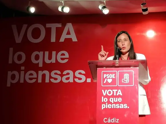 Arrabal en el acto de presentaci&oacute;n de su candidatura