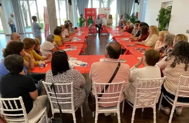 Acto del PSOE de San Roque