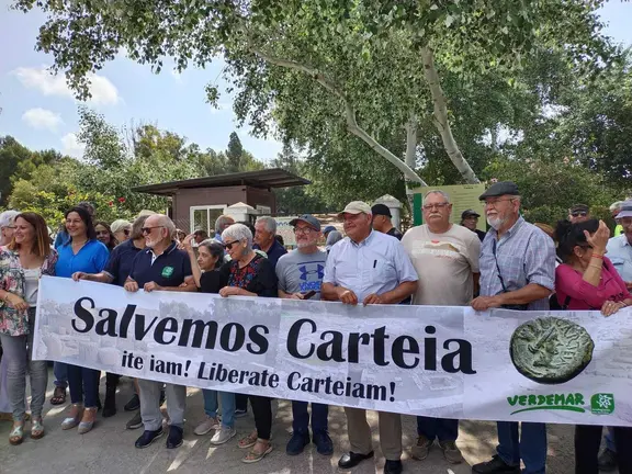 Protesta en Carteia