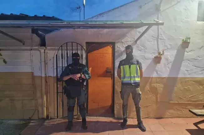 Una operaci&oacute;n de la Guardia Civil en una imagen de archivo