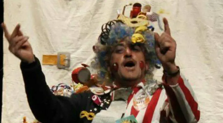 El Largo, durante una de sus actuaciones en el Carnaval (1)