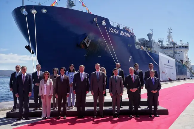 Visita real al puerto de Algeciras
