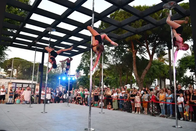 Pole dance en la Alameda