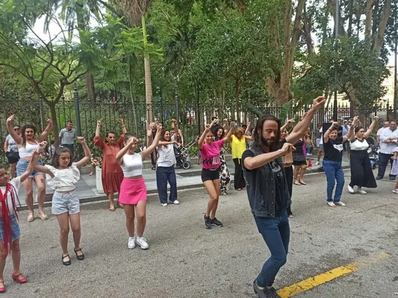 'Flashmob' de Mario de los Santos