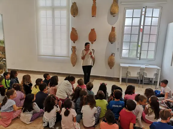 Actividad educativa en el Museo