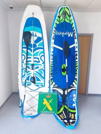 Paddle surf para el contrabando