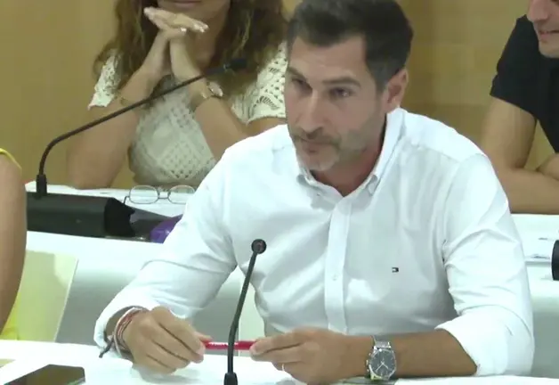 Fran Fern&aacute;ndez, durante el &uacute;ltimo Pleno