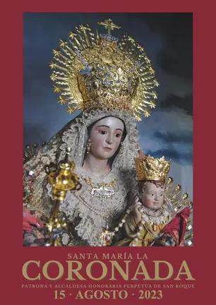 Cartel del d&iacute;a de la Patrona de San Roque