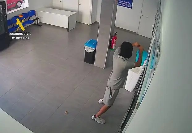 Imagen captada por una de las c&aacute;maras de seguridad