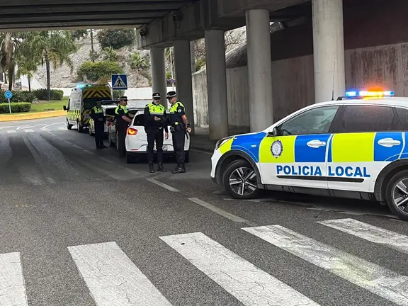 Control de la Polic&iacute;a Local de Algeciras