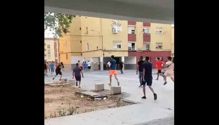 Una instant&aacute;nea de los hechos