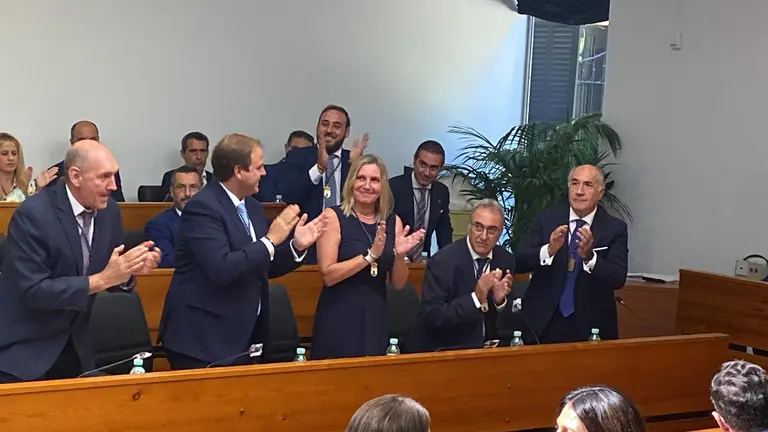 Proclamaci&oacute;n de Susana P&eacute;rez Custodio como presidenta de la Mancomunidad
