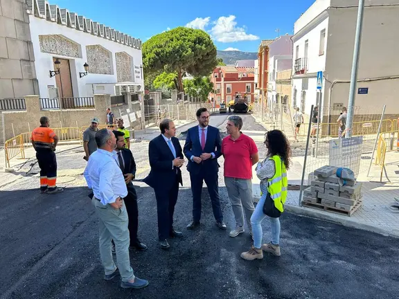 Visita a las obras en Mar&iacute;a Auxiliadora