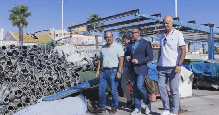 Visita de Gavira a La Atunara