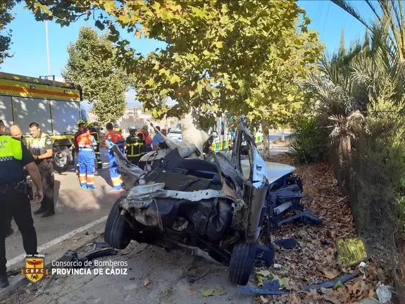 Accidente mortal en Algeciras