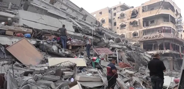 Im&aacute;genes de los bombardeos en Gaza