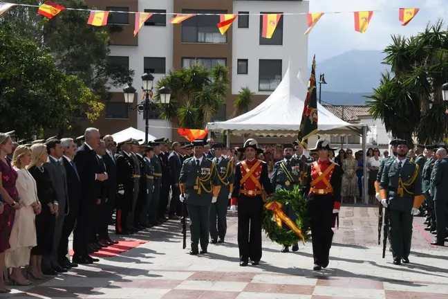 Acto comarcal de la Guardia Civil en Los Barrios