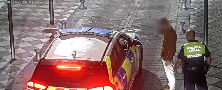 Momento de la detenci&oacute;n
